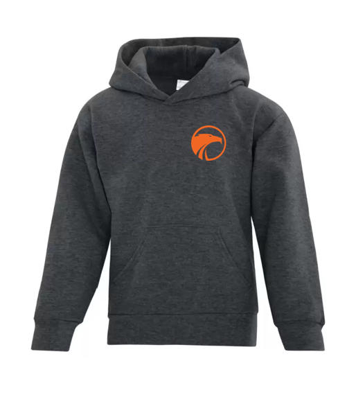 Chandail à capuchon - enfant - gris