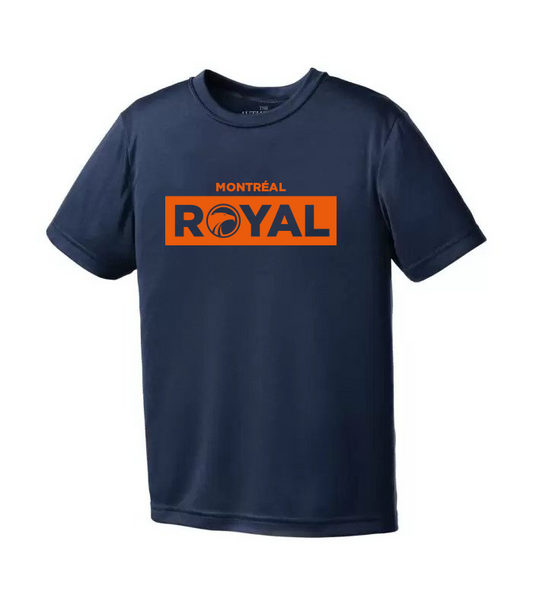 Chandail à manches courtes - enfants - marine